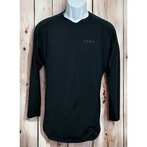 Men’s Tesla Long Sleeve Compression Base Layer Shirt Size XL Black MUD11-KLB